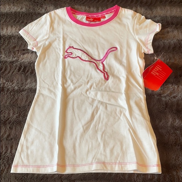 Puma Girls Tee - Picture 1 of 4